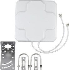 Outdoor 4G LTE MIMO Antenna 18dBi High Gain Fixed-Mount Directional Panel Antenn