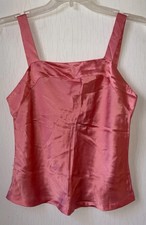 Victoria  s Secret 90's Pink Silk Vtg Gold Label Camisole Fairy Coquette Sz M