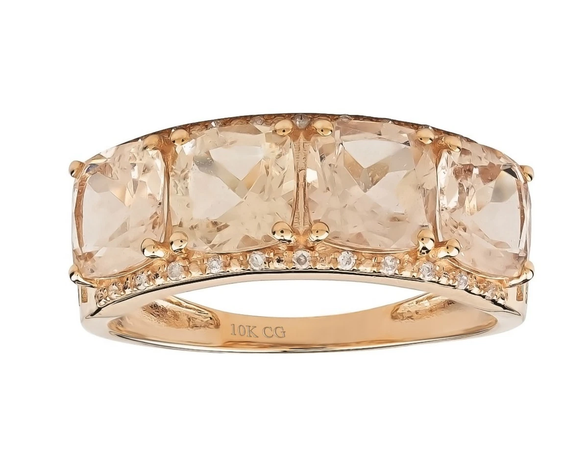 Anello Oro Rosa Diamante Asscher naturale 1 carato D-VS1