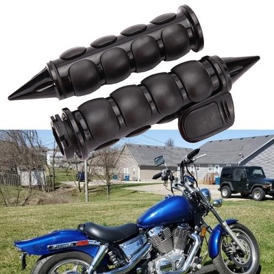 1'' Motorcycle Handlebar Hand Grip w/ Throttle Assistant for Harley Street Glide