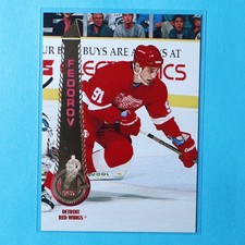 1994-95 Pinnacle #150 Sergei Fedorov - Detroit Red Wings