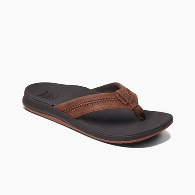 Reef Leather Ortho Bounce Coast - Brown - Mens Size 8