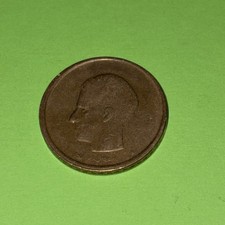 Belgium 20 Francs 1981 Baudouin Belcie Dutch Coin