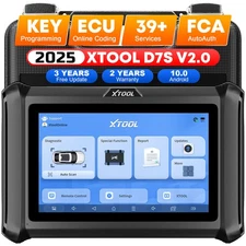 XTOOL D7S V2.0 Auto Bidirectional Full System Diagnostic Scanner KEY Programmer