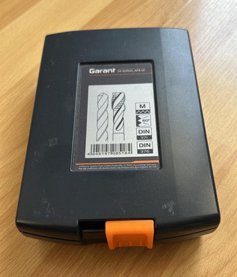 Garant HSS Spiralbohrer-/Gewindebohrer-Satz M3 M12 DIN 371/376
