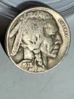 1938-D Buffalo Nickel 5C Circulated - Fine Condition - Book Filler