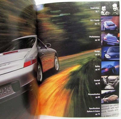 1999 Porsche 911 Evolution Sales Brochure | eBay
