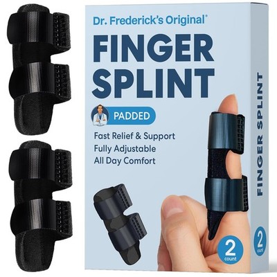 Trigger Finger Splint - 2 ct - Mallet Splint & Brace for Arthritis, Injury, &...