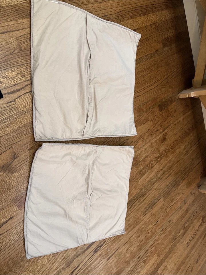 Juego de funda de almohada Pottery Barn European Claudia de algodón orgánico Foto 4 de 4