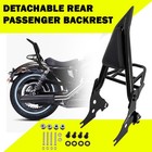 2004-23 Sissy Bar Backrest Luggage Rack Fit For Harley Sportster 883 1200 XL XLH