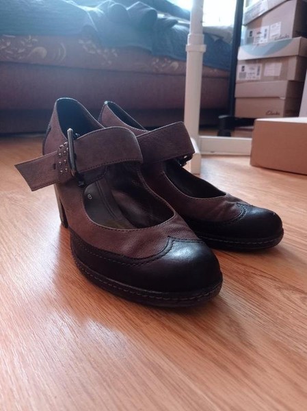 Women Gabor Heels Grey Suede 39 #7TAX