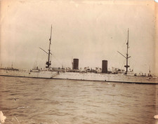 Foto ARA Buenos Aires 1911 Crucero Isla Spithead Reino Unido Armada Argentina P177c