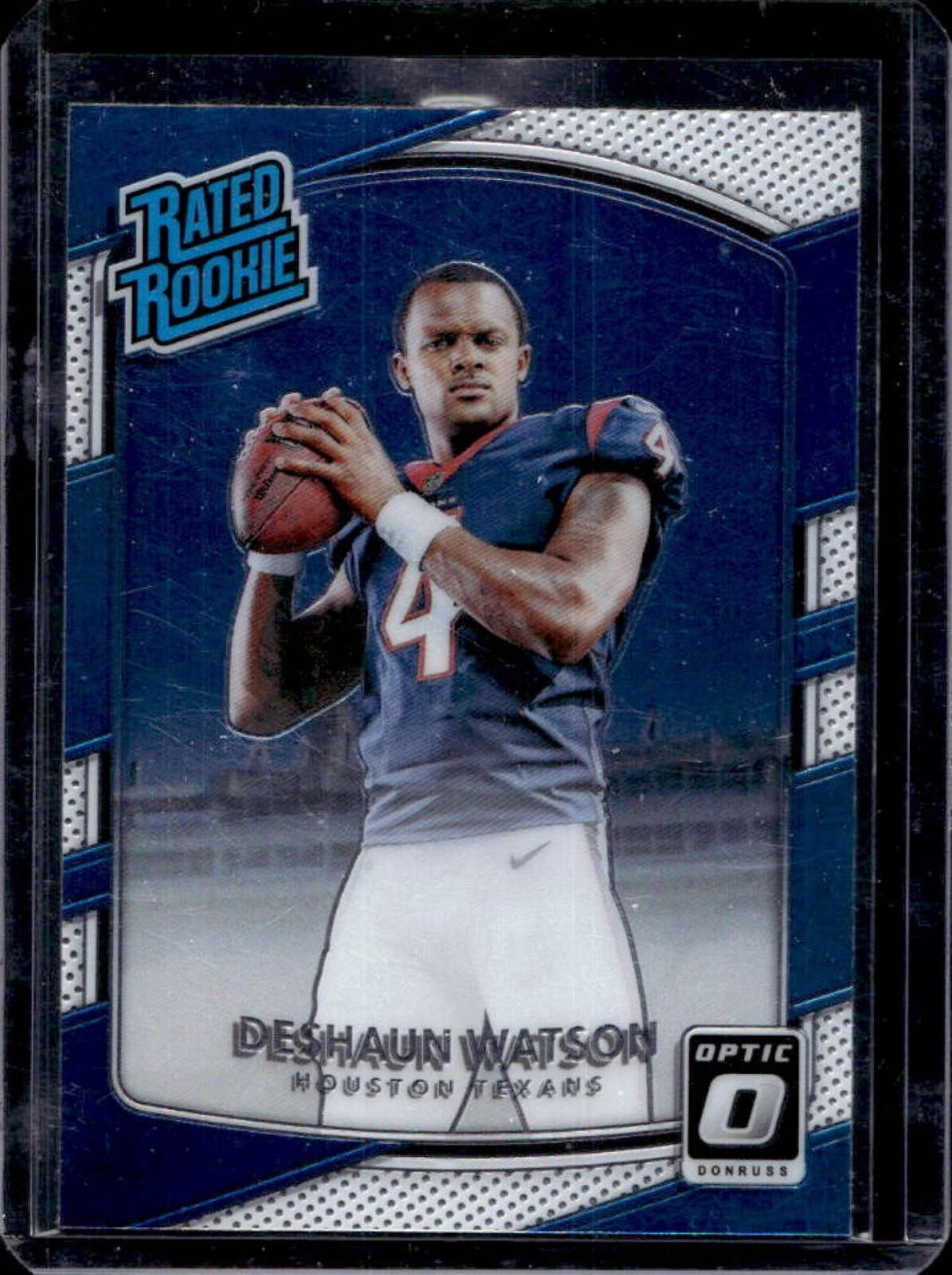 2017 Donruss Optic Deshaun Watson Rated Rookie #195 Texans