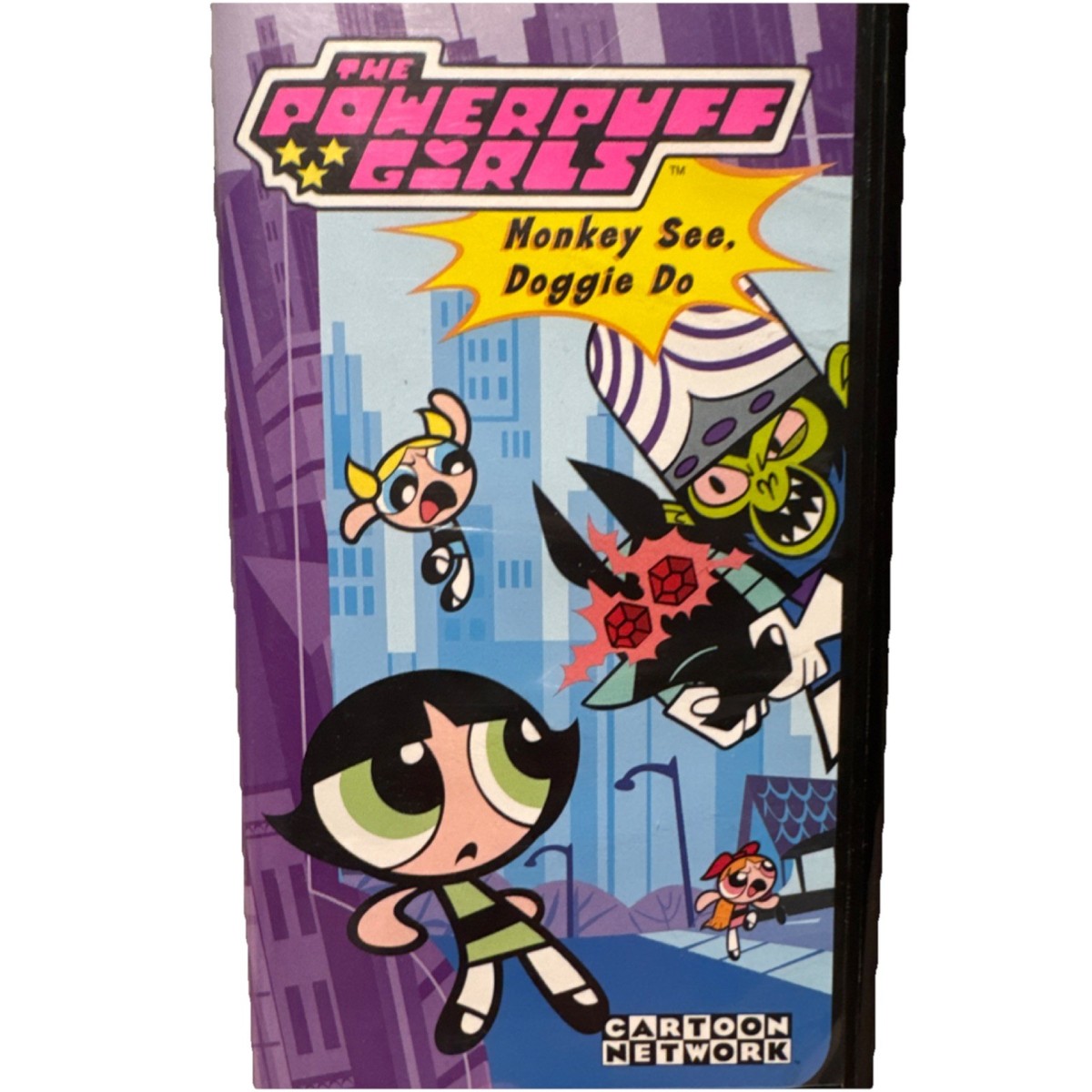 Powerpuff Girls Monkey See, Doggie Do VHS Warner Home Video