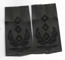 5 Paar  Dienstgradabzeichen  Oberst Luftwaffe   oliv /  schwarz Bundeswehr