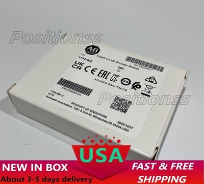 New Factory Sealed Allen Bradley 1734-SSI SER C POINT I/O Encoder Input Module