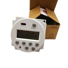 DC 12V 16A LCD Digital Timer Switch Electronic Power Programmable Time Relay UK