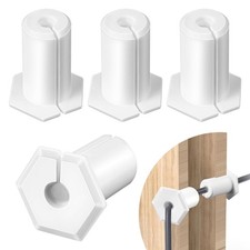 4 PCS Cable Routing Grommet Kit Compatible with Starlink Ethernet Cable Rubbe...