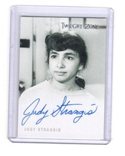2005 RITTENHOUSE TWILIGHT ZONE JUDY STRANGIS AUTO A-79 AUTOGRAPH