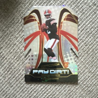 Panini 2025 Revolution Pay Dirt Shedeur Sanders Browns Rookie Die-Cut Card #6