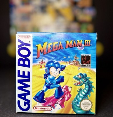 NINTENDO GAMEBOY || MEGA MAN III LEER OVP + ANLEITUNG || RETRO SAMMLER HANDHELD