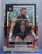 2026 Topps WWE Chrome MATT CARDONA NSCC National Annual Refractor WWE-26 #/26