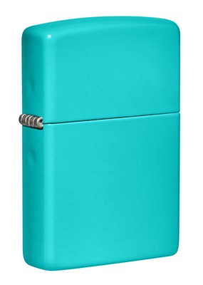 ORIGINAL Zippo Feuerzeug FLAT TURQUOISE Finish NEU IN BOX SCHNELLER VERSAND