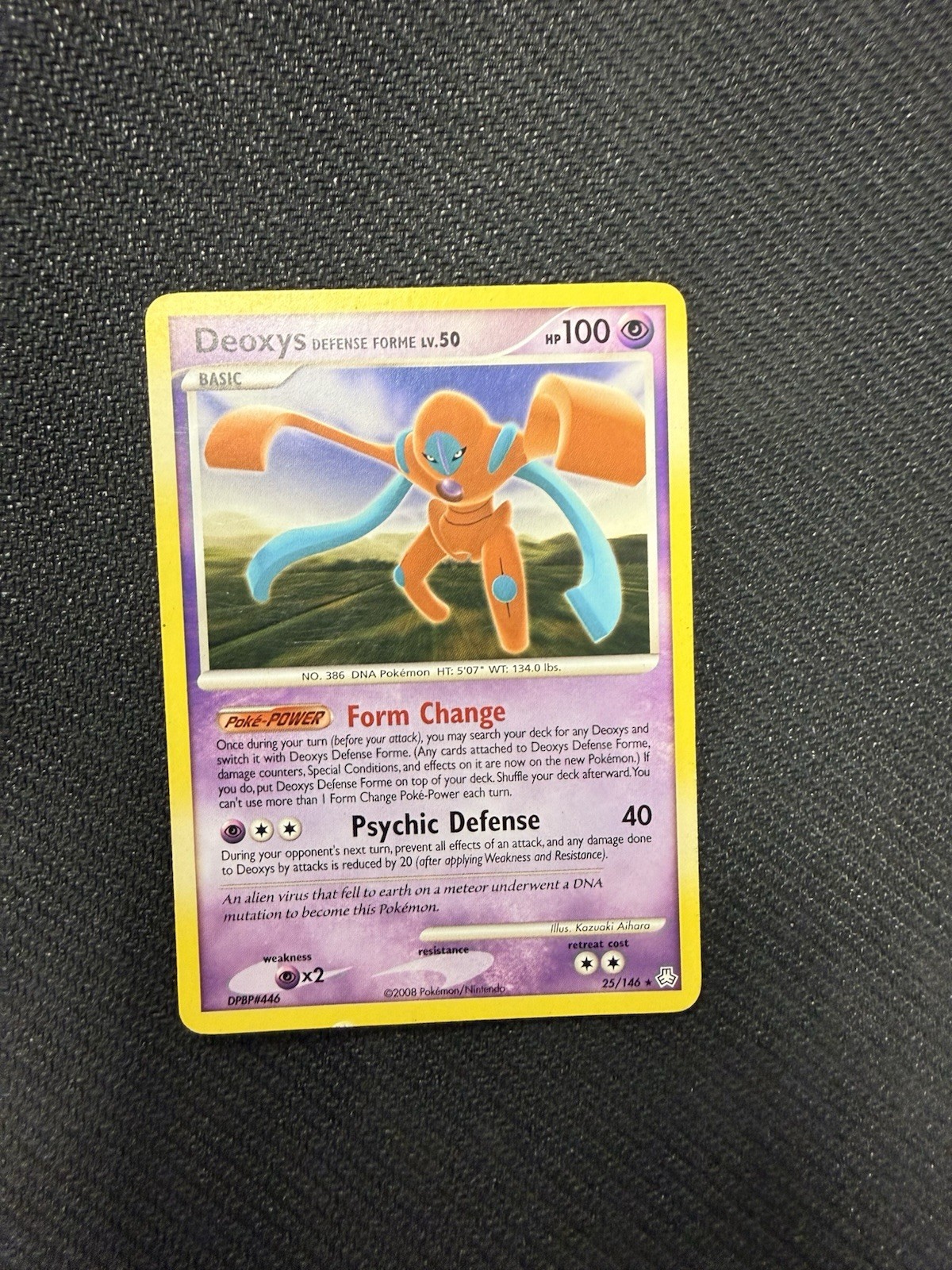 Deoxys Defense Forme Lv. 50 #25/146 - Legends Awakened -  Rare
