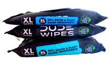 Dude Wipes 3 Pack 1-MINT CHILL, 2-FRAGRANCE FREE - 48 Count Each