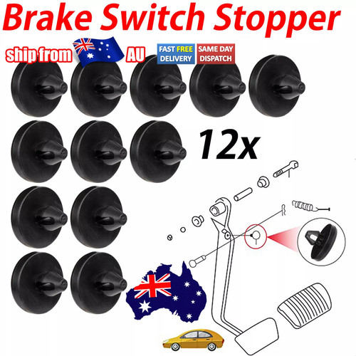 12pcs Brake Light Switch Stopper Clutch Brake Pedal Pad Cushion For 90541-06036; - Picture 1 of 10