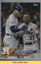 2018 Topps Checklist Rainbow Foil Houston Astros Carlos Correa #361 READ h2f