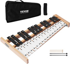 Glockenspiel Xylophone, 27 Notes, Professional Xylophone Percussion Instrument,