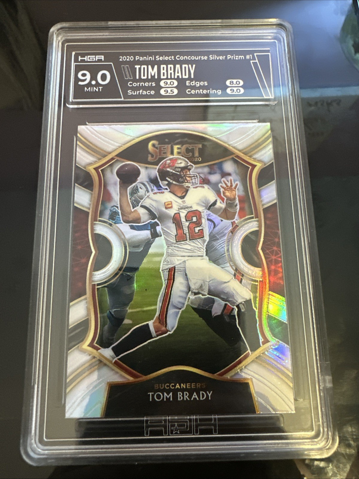 2020 Panini Select #1 Tom Brady Silver Prizm Gem 9 🔥🔥