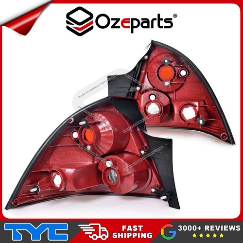 Set / Pair LH+RH Tail Light Lamp For Holden Commodore VY S2 Sedan SS SV8 03~04 - Picture 2 of 5