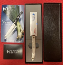 NEW IN BOX Cutco 1768W Pearl Handle Spatula Spreader Knife -- Engraved