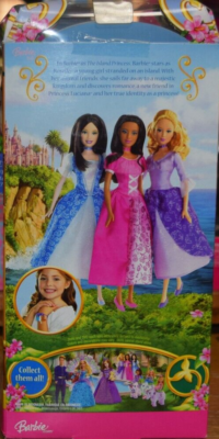 2007 BARBIE THE ISLAND PRINCESS ROSELLA Purple Dress Bracelet Rare