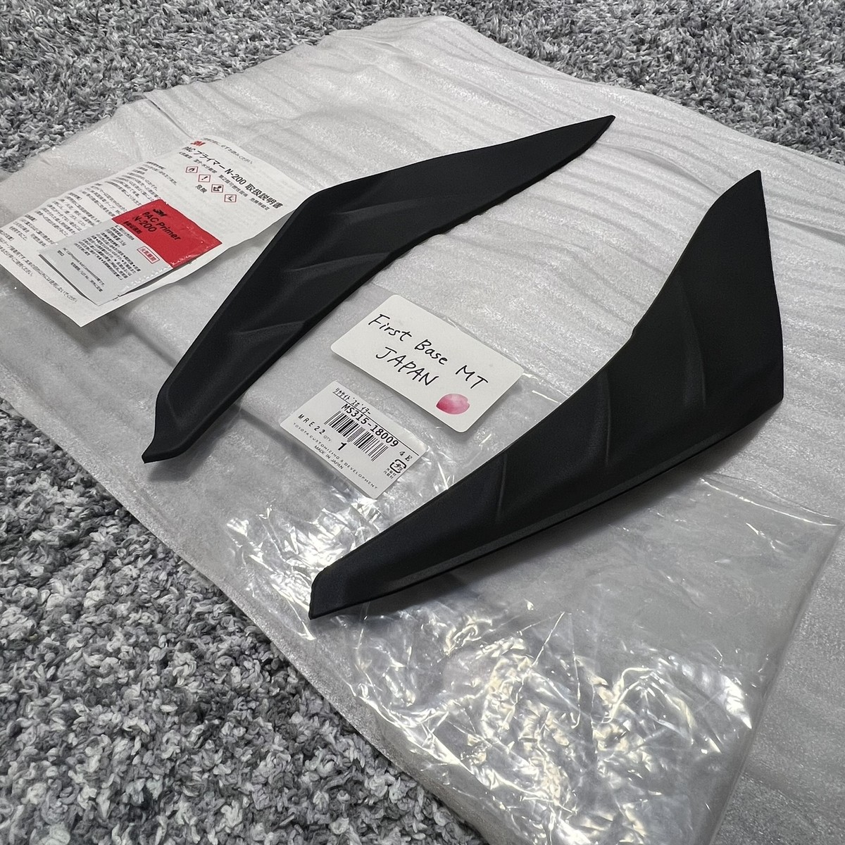 TRD Toyota GR86 86 GR ZN8 Rear Side Spoiler Cover JDM OEM