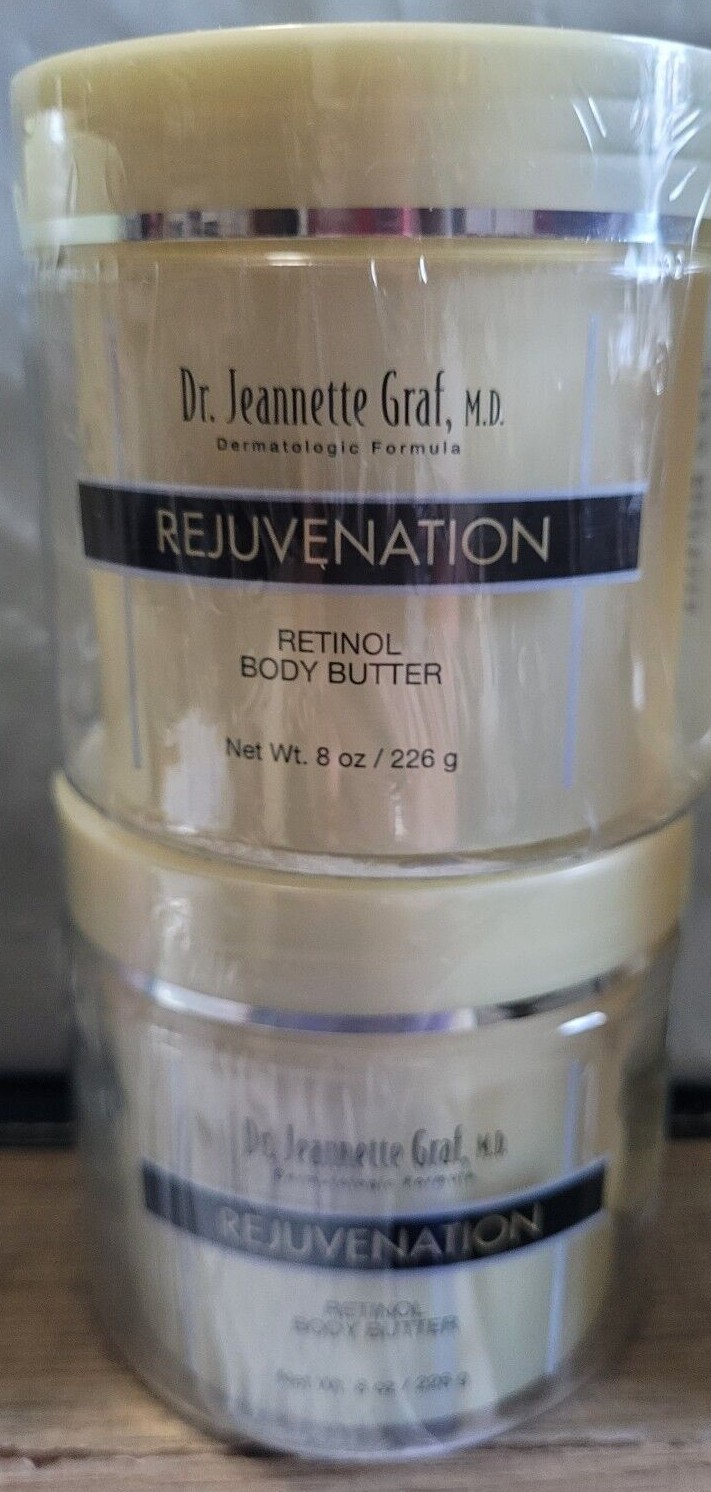 Dr Graf Rejuvenation Retinol Body Butter full size 8 Oz New