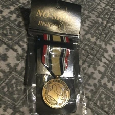 Metal, Iraq Compaign , No Shine By Insignia, New In Plastic