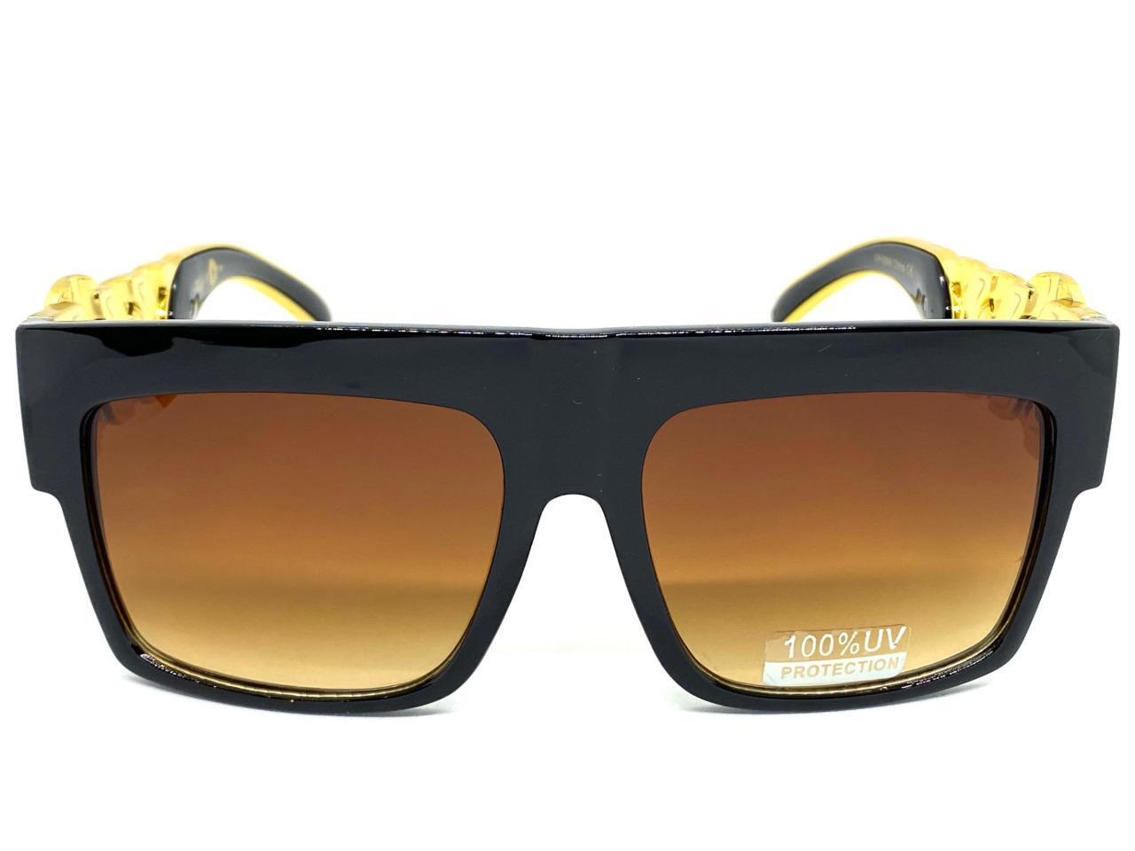 Oversized Classic Retro Hip Hop Rapper Pimp SUN GLASSES Large Black ...