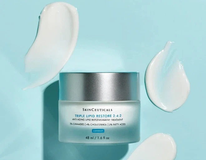 SkinCeuticals Triple Lipid Restore Face Cream 2:4:2, 48ml/1.6 oz Sealed New Box
Opens in a new windo
