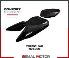 Funda Asiento Neum comfort system Blanco WH T.I. para KTM 250 Duke 2017 > 2023