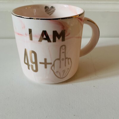 50Th Birthday Gift for Women coffee mug Turning 50 Year Old Hendron new 