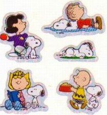 **VINTAGE** Glittery PEANUTS Characters theme...