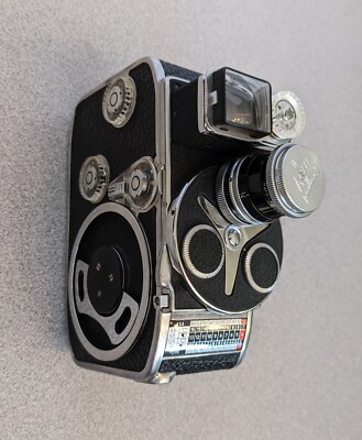 🔴Vintage Clean Bolex Paillard D8L 8mm Movie Camera ”Pre-Owned in