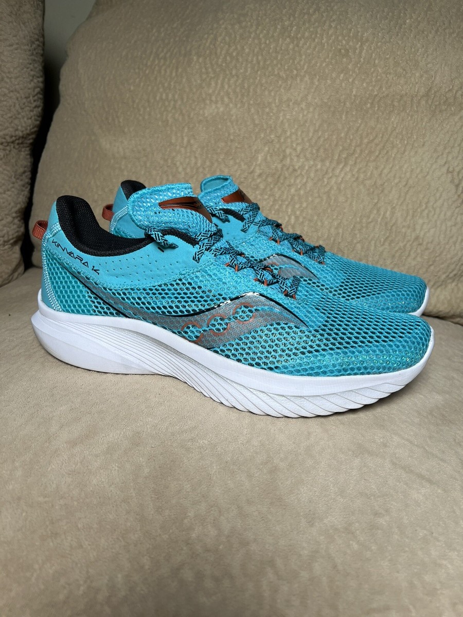 NEW SAUCONY men\'s kinvara 14 running shoes in agave/lava Men main image 2