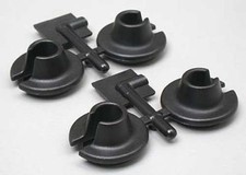 RPM 73152 Black Lower Spring Cups Traxxas Slash 2WD 4x4 Rustler Stampede, HPI