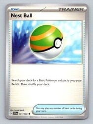 Nest Ball 181/198 Scarlet & Violet Base Set
