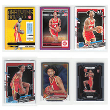 Kobe Bufkin Lot 6 Basketball Cards 2023 Panini Court Kings Modern Strokes Hawks