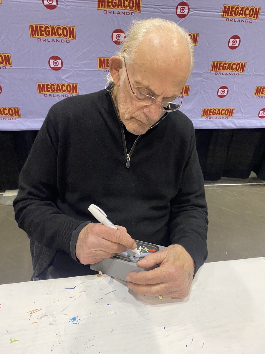 Christopher Lloyd Autograph Signed Flux Capacitor JSA EXACT PROOF